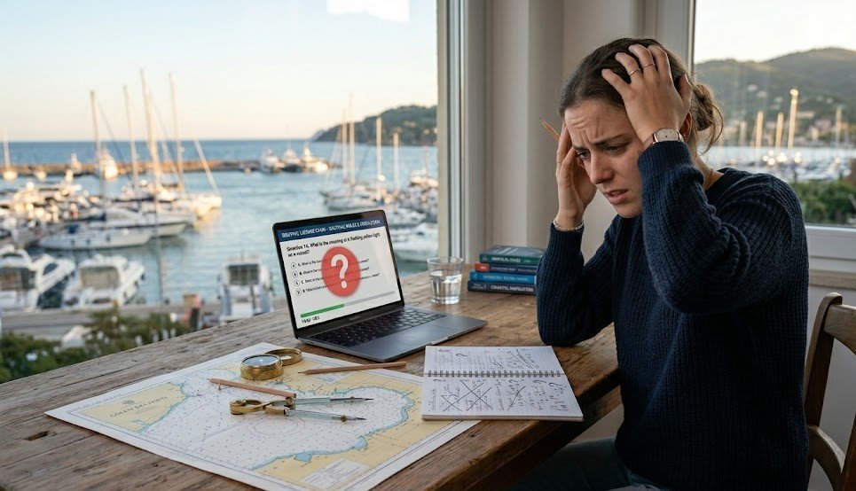 Difficoltà studio patente nautica