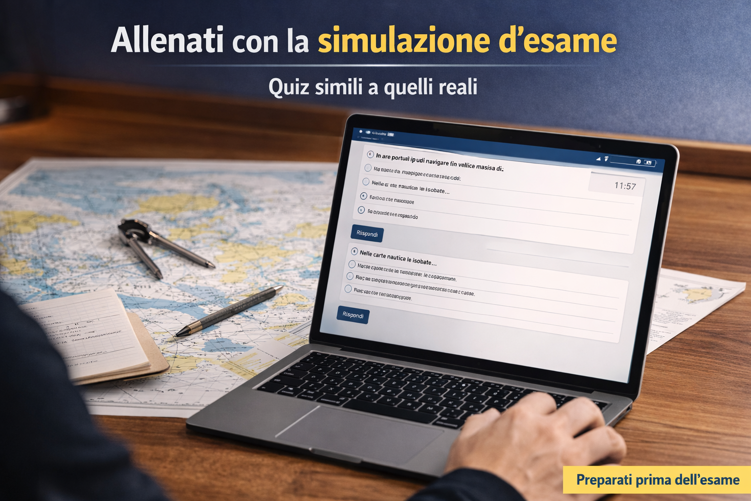 Simulazione d'esame patente nautica
