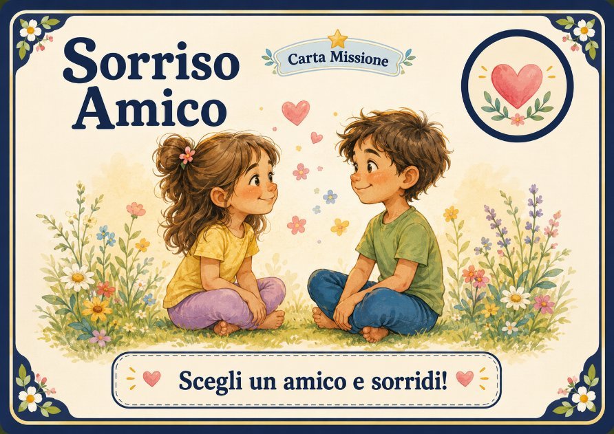 Carta sorriso amico