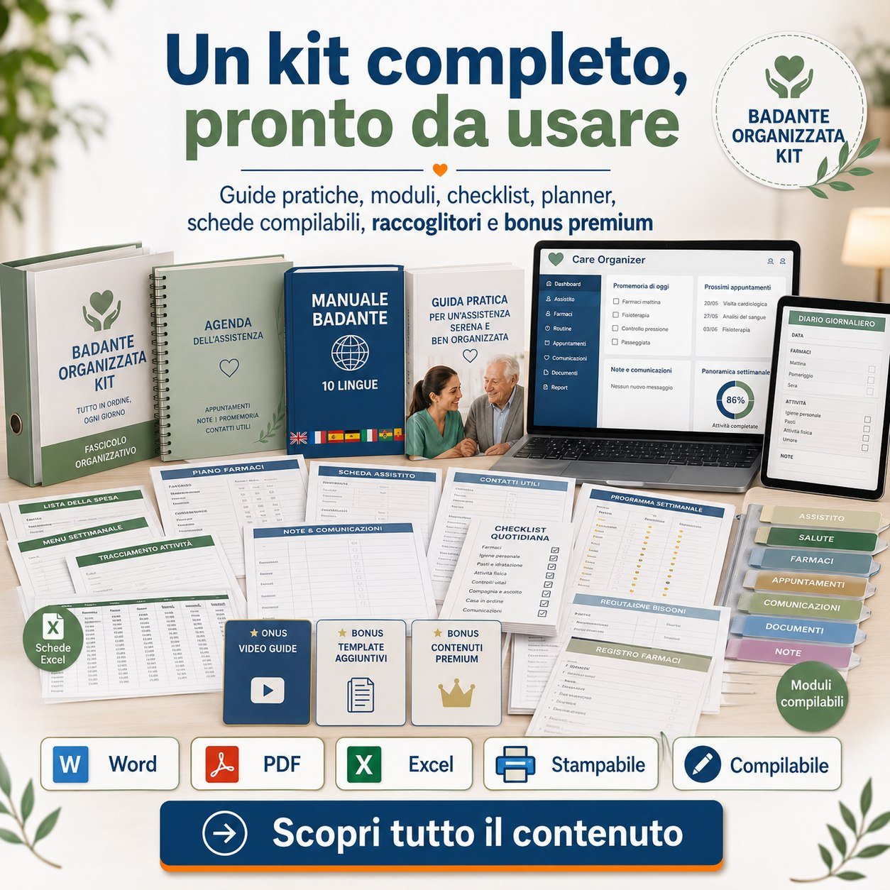 Badante Organizzata Kit™