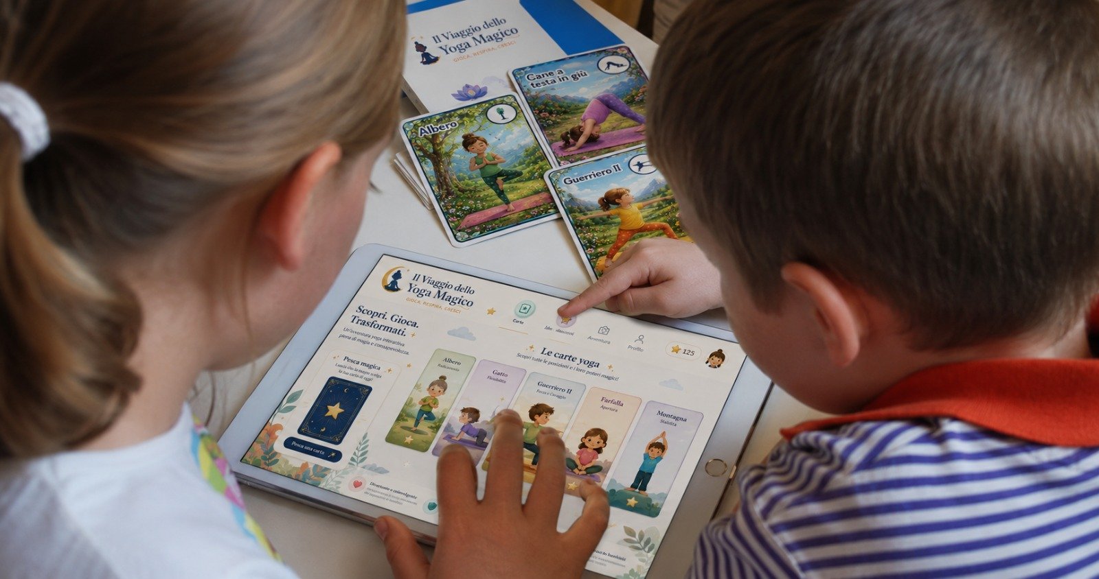 Web App Yoga Bambini