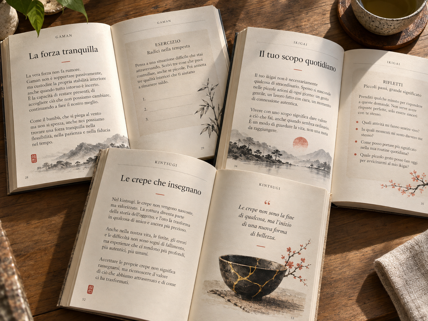 Pagine interne Collana Zen