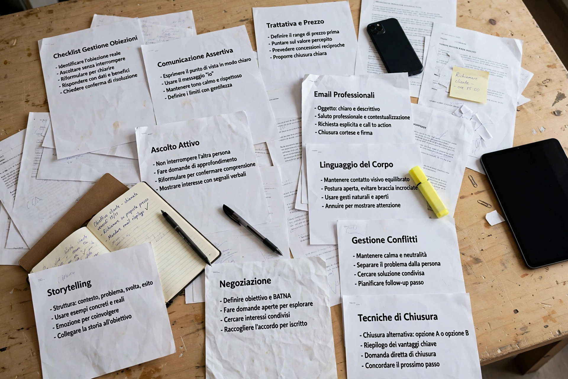Materiali Comunicazione Vincente PRO