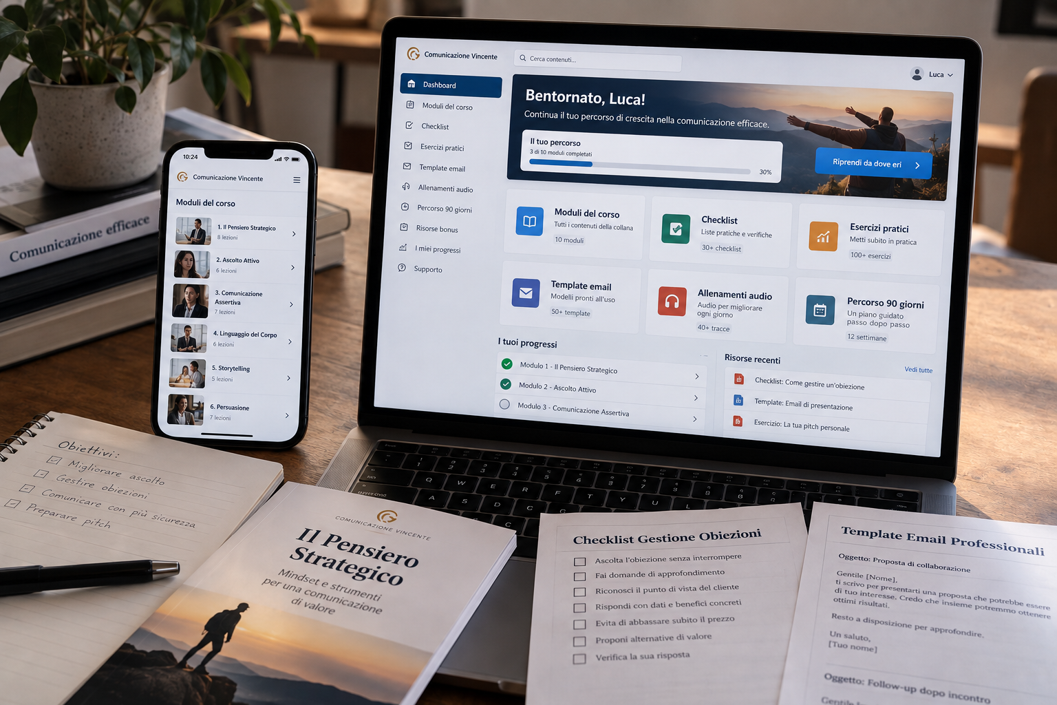WebApp Comunicazione Vincente PRO